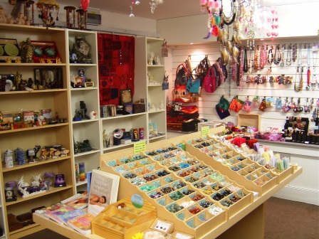 Inside the shop