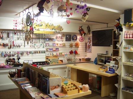 Inside the shop
