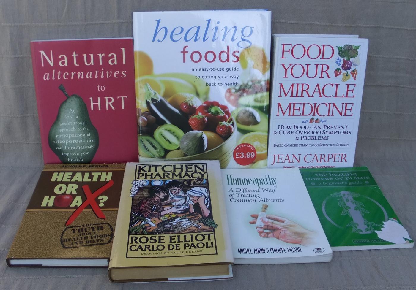 Homeopathy, Health Food, Diet Books