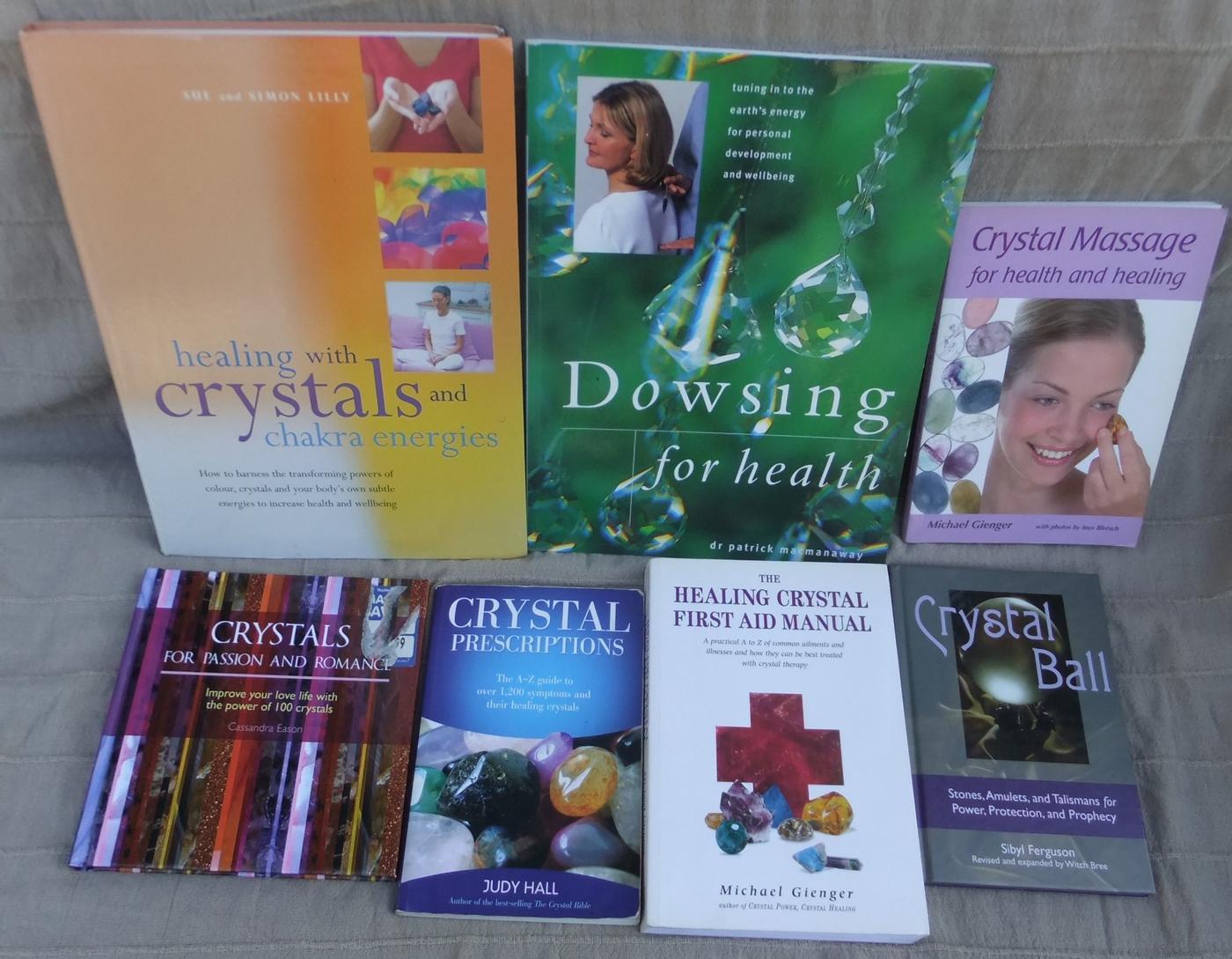 Crystal for Therapies Books