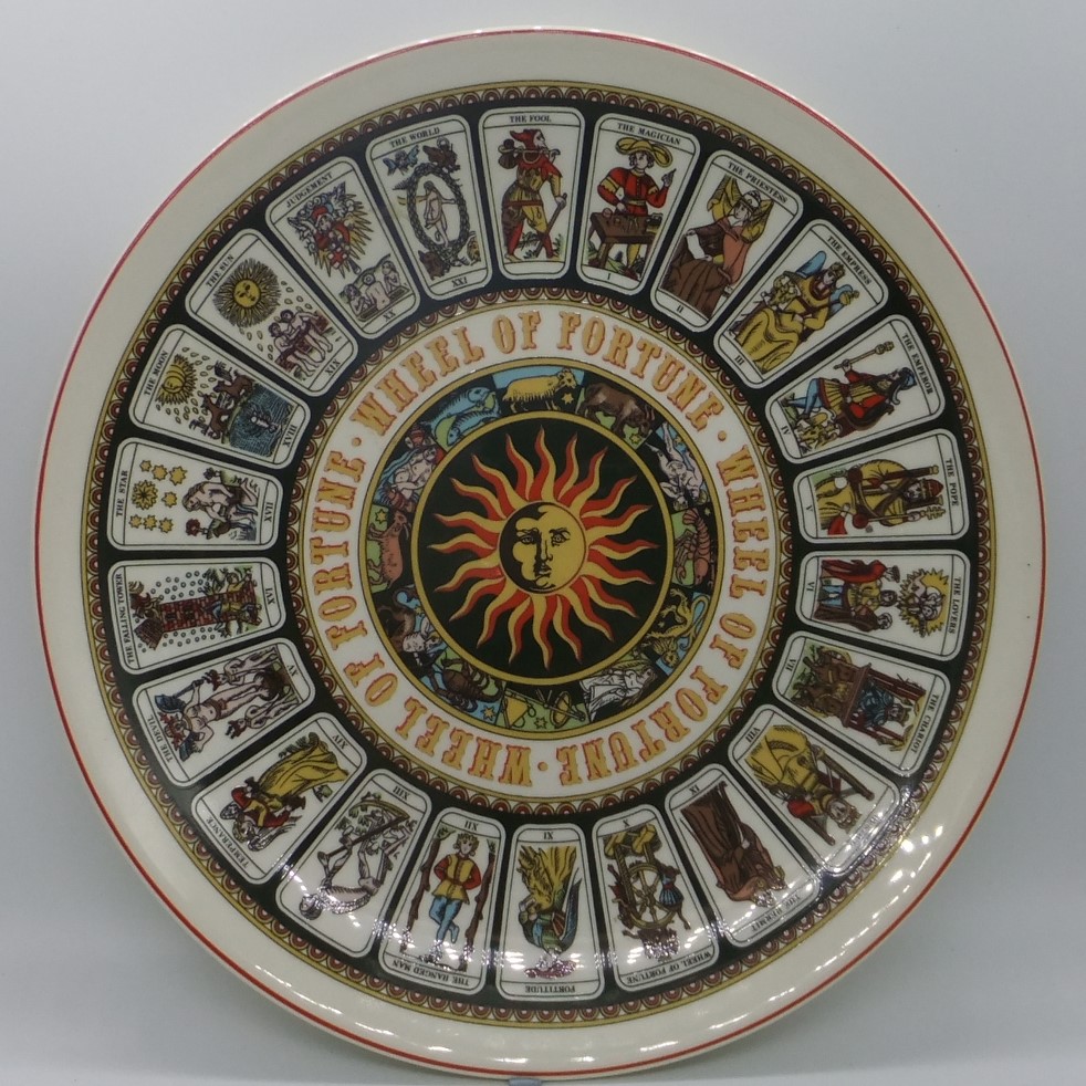 Wedgwood Wheel of Fortune Tarot Plate