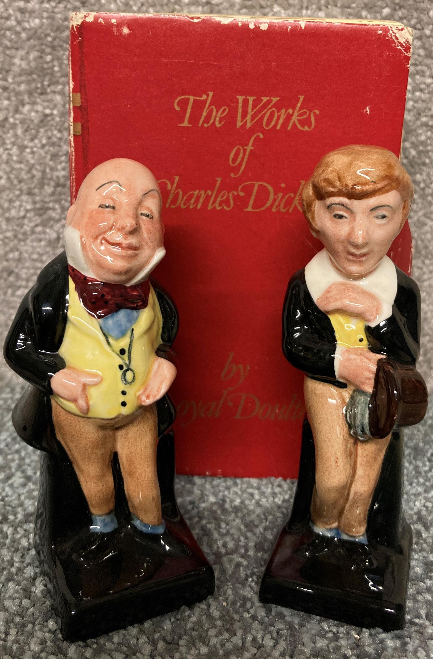 Royal Doulton - Micawber & David Copperfield Figurines