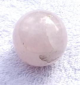 Rose Quartz Crystal Ball-1